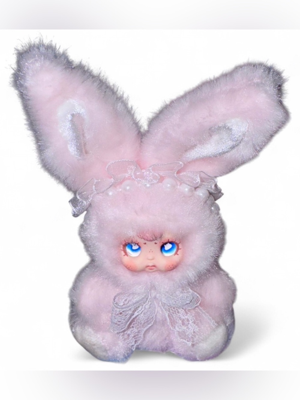 MM Sugar Baby – Mini Rabbit Series Confirmed “Sweet Dreams” Plush Pendant 🐰💗☁️ - Picture 4 of 6